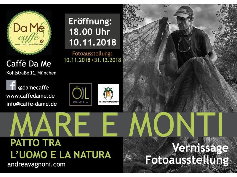 MARE e MONTI - Bilder von Andrea Vagnoni - Eröffnung am 10. November 2018 um 18.00 Uhr